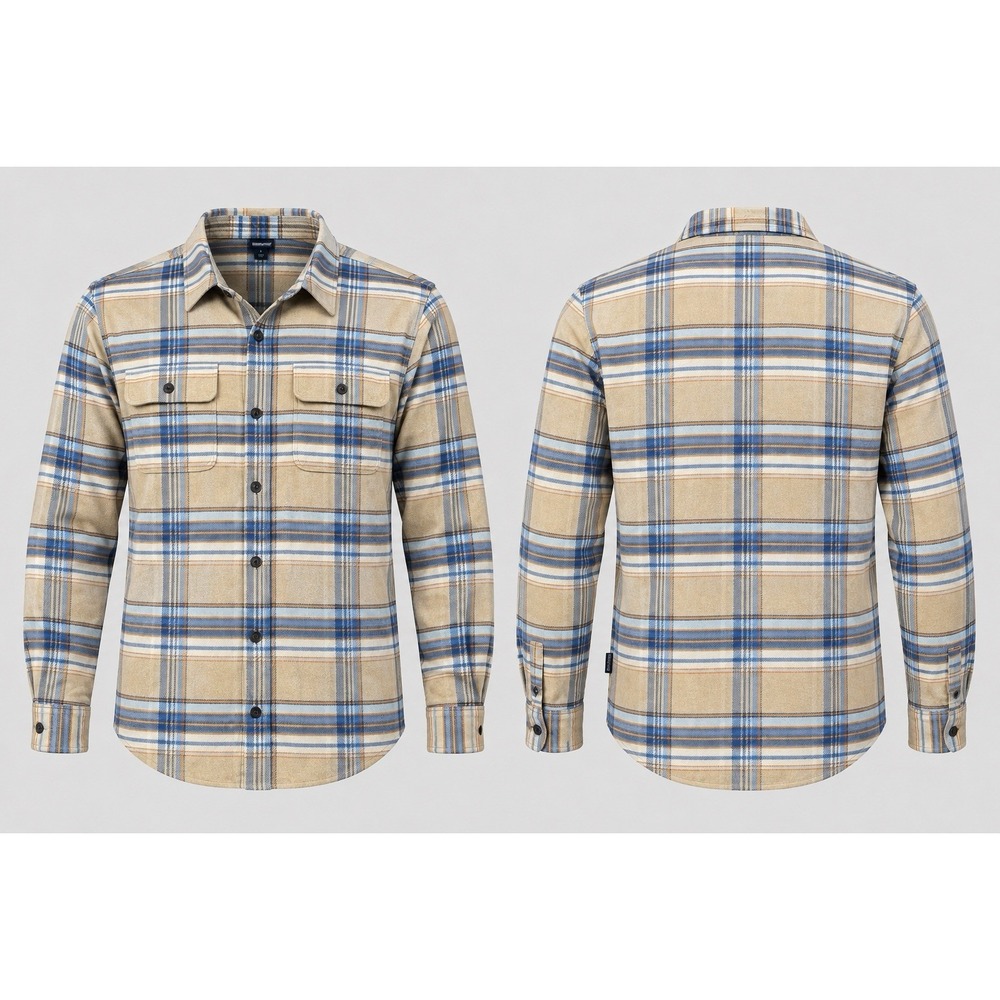 Patagonia Shirt Men Large Fjord Flannel Workwear midweight lumberjack pockets